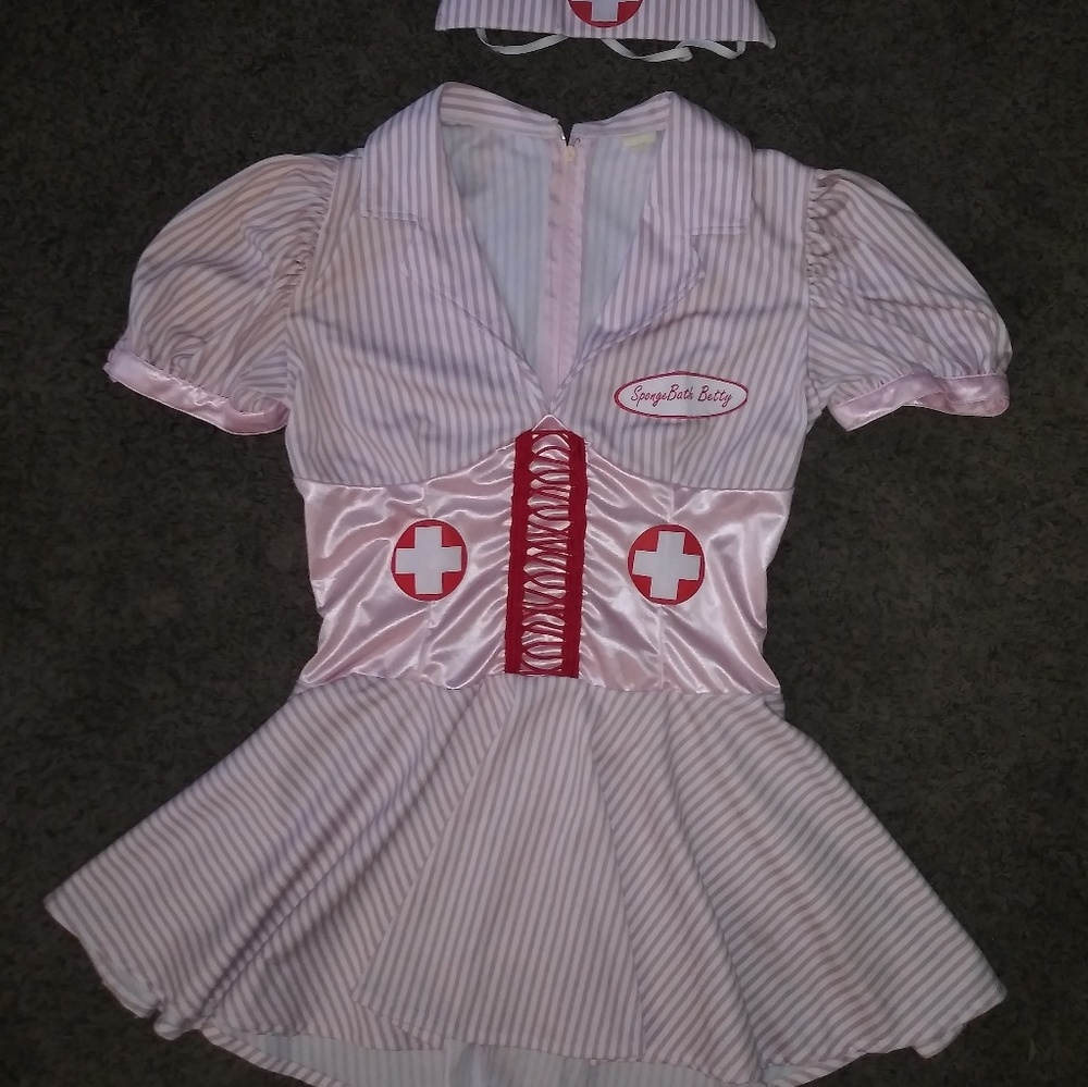 Sponge Bath Betty Nurse Costume